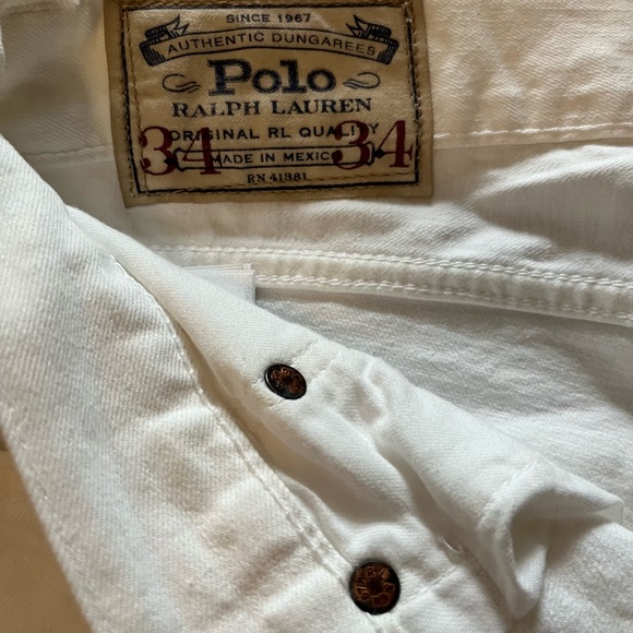 White jeans Polo Ralph Lauren - Picture 5 of 11